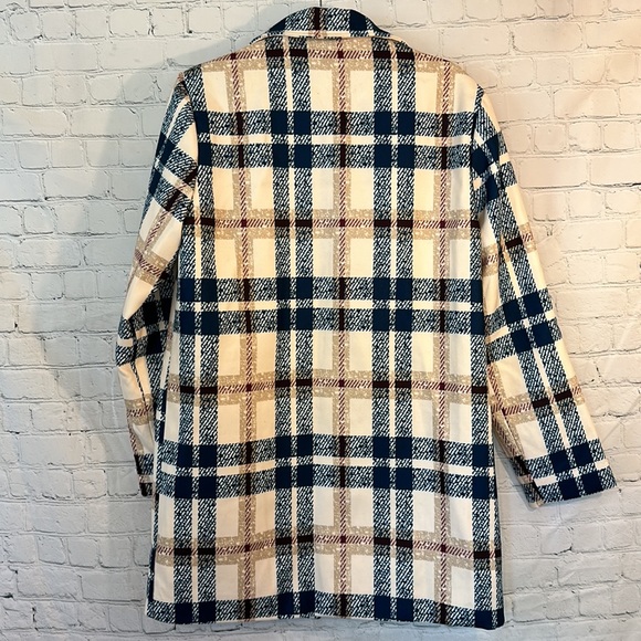 GYK Soft lined plaid coat - Picture 5 of 7